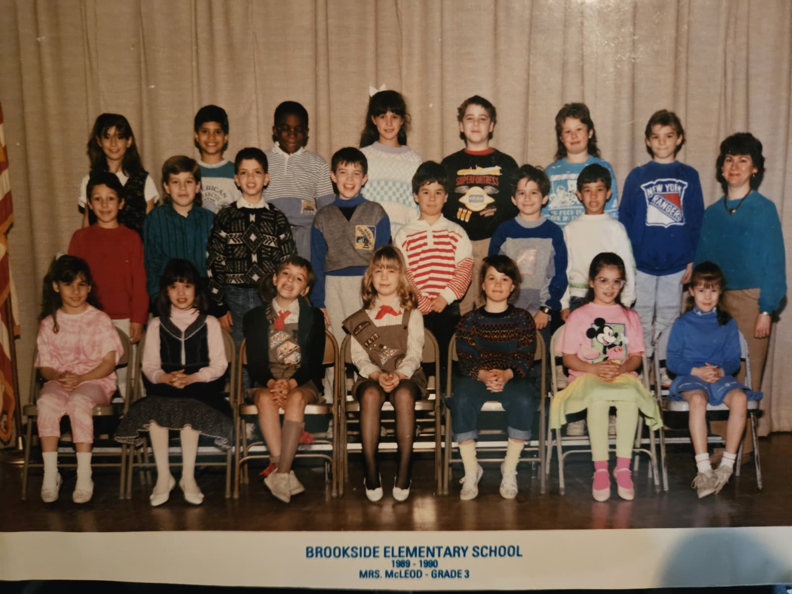 Michele and Daniel's third grade class